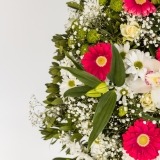 Couronne de Fleurs Roses (1)