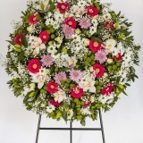 Couronne de Fleurs Roses (3)