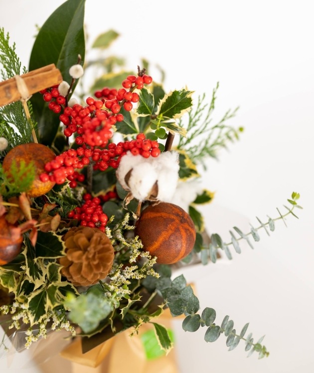 Fleurs à Lisbonne - Brown Christmas Box (2)