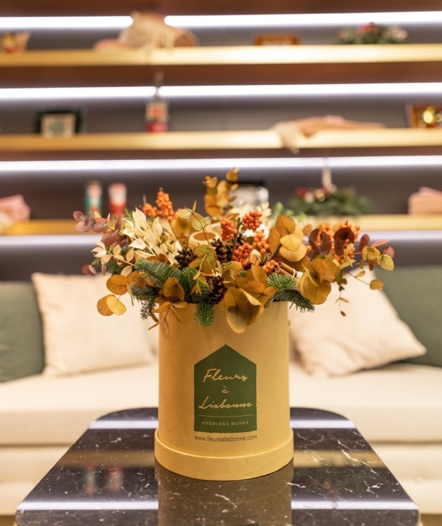 Fleurs à Lisbonne - Caixa de Natal Premium castanha (5)