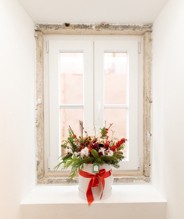Fleurs à Lisbonne - Caixa de Natal Premium vermelha (5)