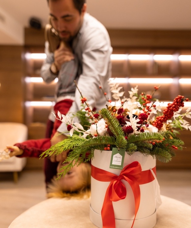 Fleurs à Lisbonne - Caixa de Natal Premium vermelha (8)