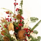 Christmas Branch with Pinecones (2)
