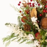 Christmas Branch with Pinecones (3)