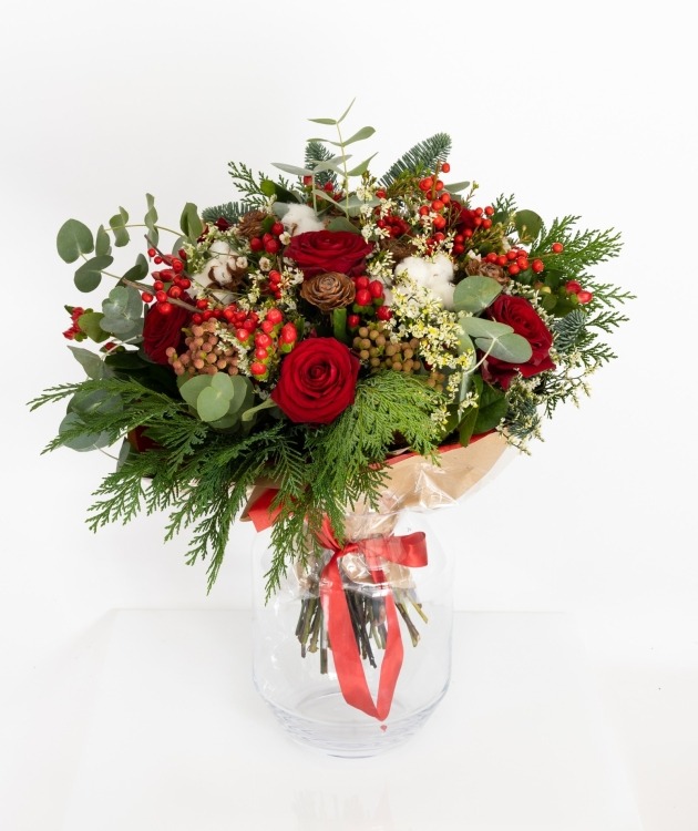 Fleurs à Lisbonne - Ramo de Natal premium (2)