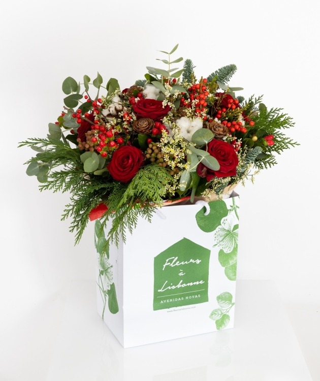 Fleurs à Lisbonne - Ramo de Natal premium (1)