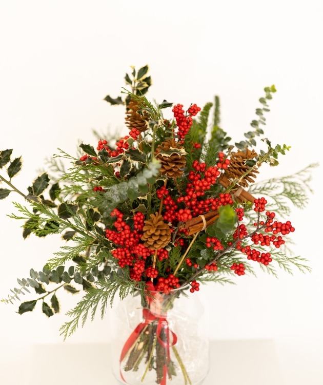 Fleurs à Lisbonne - Ramo Natalício vermelho (2)