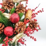 Spruce branch with red trimmings (2)