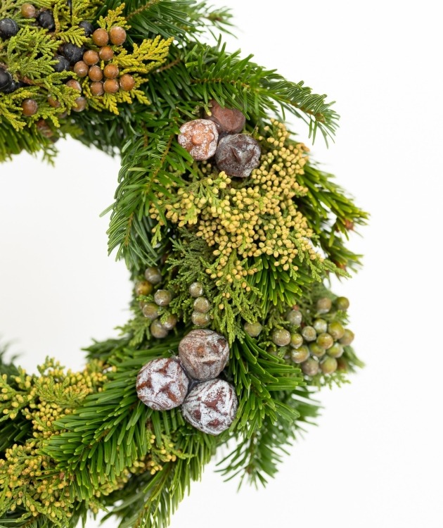 Fleurs à Lisbonne - Corona de Navidad decorada (3)