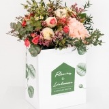 Bouquet d'Hortense et roses de Santa Teresinha (1)