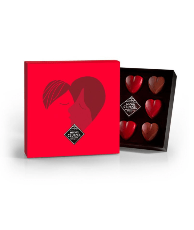 Fleurs à Lisbonne - Heart Box Michel Cluizel - Valentine Collection 1