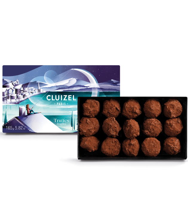 Fleurs à Lisbonne - Michel Cluizel Truffles Christmas Special Coffret 1