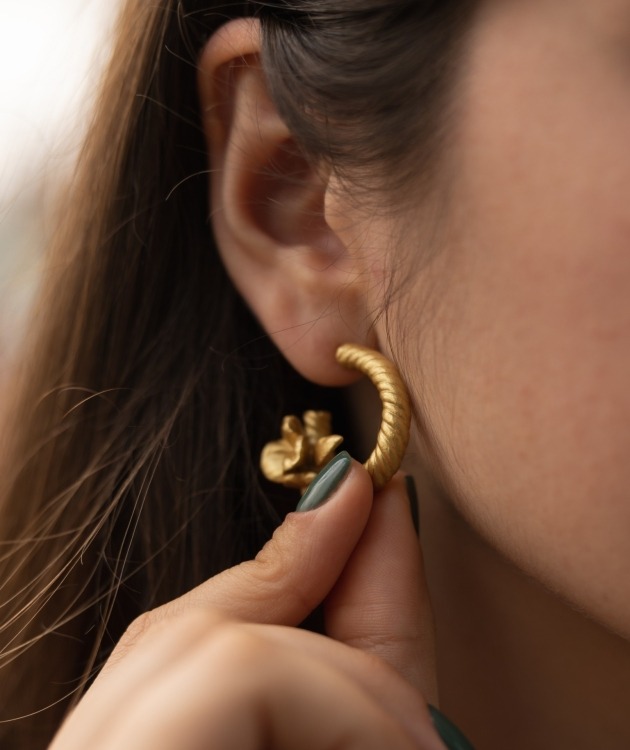 Fleurs à Lisbonne - Earrings Flora Mini (3)