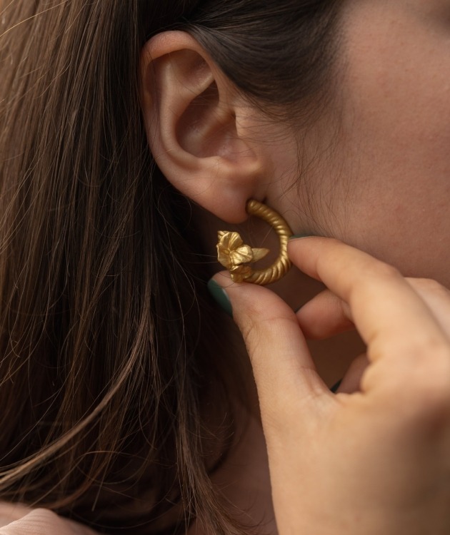 Fleurs à Lisbonne - Earrings Flora Mini (4)