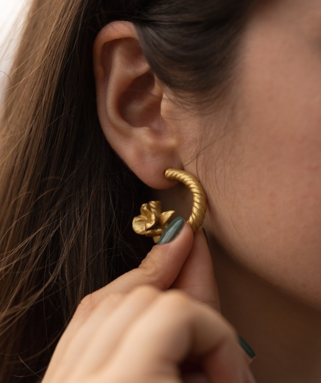 Fleurs à Lisbonne - Earrings Flora Mini (2)
