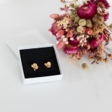Gea Mini Earrings with Pink Dry Bouquet (3)