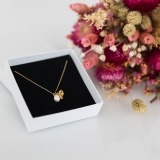 Herta Necklace with Pink Dry Flowers (3)