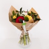 Bouquet of Warm-Toned Gerberas (3)