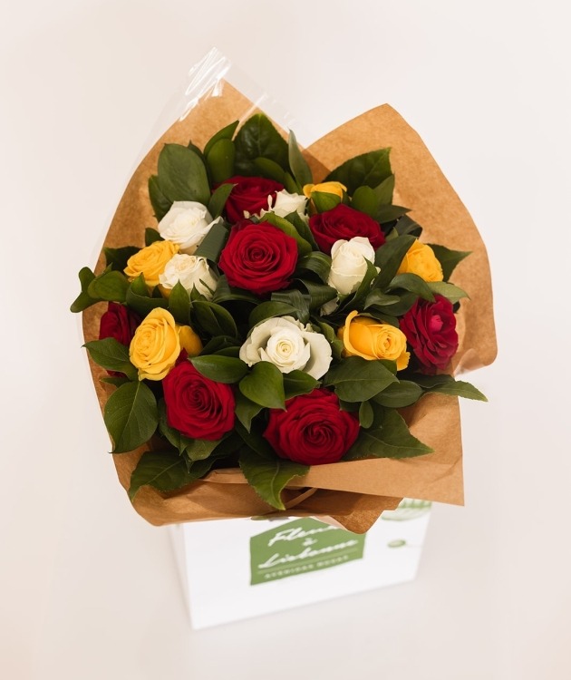Fleurs à Lisbonne - Bouquet of Roses Mix (2)
