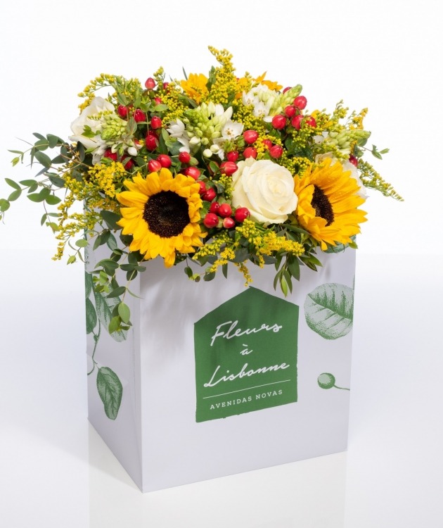 Fleurs à Lisbonne - Bouquet of Sunflowers (1)