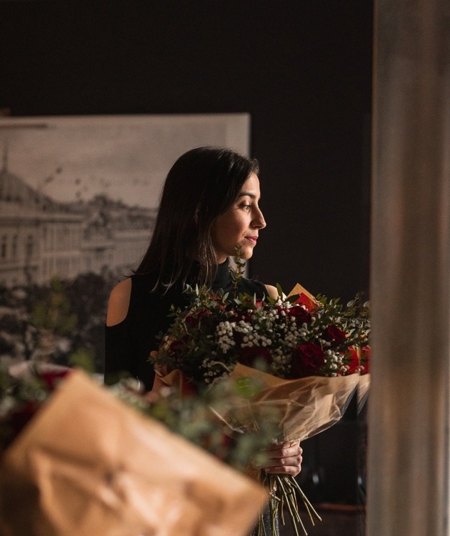 Fleurs à Lisbonne - Bouquet  of Roses and Gypsophyl  (7)