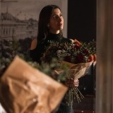 Bouquet  of Roses and Gypsophyl  (8)