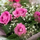 Bouquet  of Roses and Gypsophyl  (4)