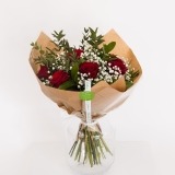 Bouquet  of Roses and Gypsophyl  (3)