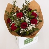 Bouquet  of Roses and Gypsophyl  (2)