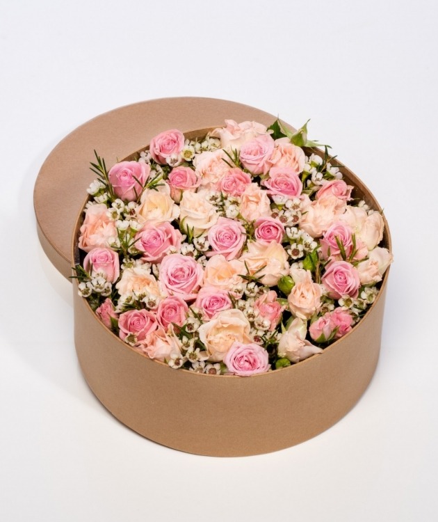 Fleurs à Lisbonne - Caixa de Rosas Premium 1 Imagem Zoom