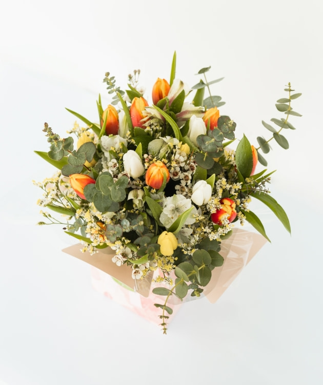 Fleurs à Lisbonne - Box of Tulips Mix (5)