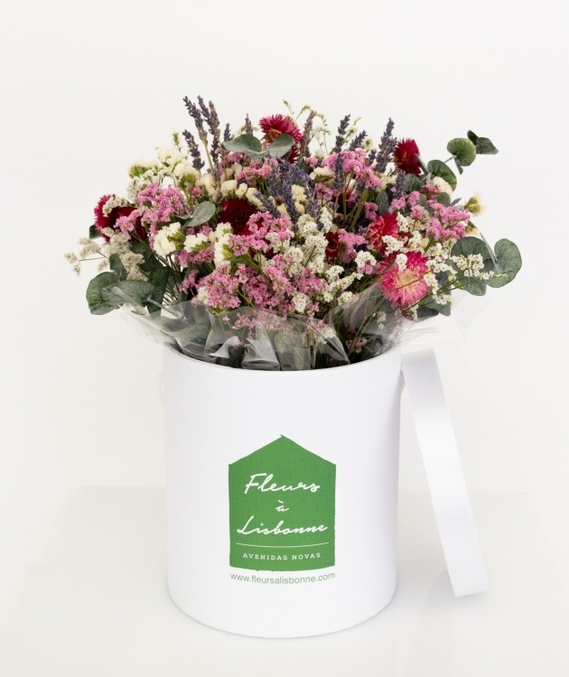 Fleurs à Lisbonne - Caixa Alta de Flores Secas 4