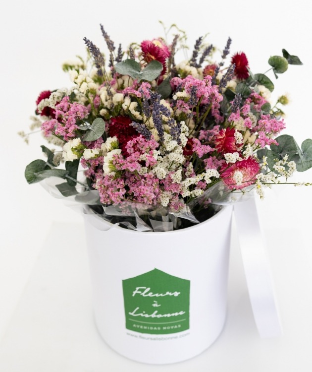 Fleurs à Lisbonne - Caixa Alta de Flores Secas 5