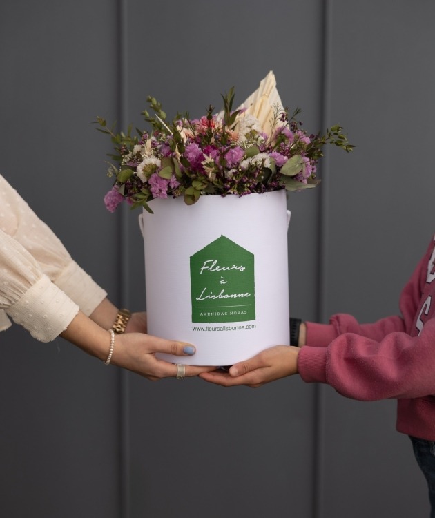 Fleurs à Lisbonne - Caixa Alta de Flores Secas 7