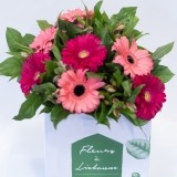 Bouquet of Pink Gerberas (4)