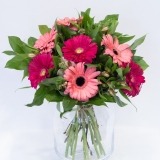 Bouquet of Pink Gerberas (2)