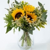 Bouquet of Sunflower and Eucalyptus  (5)