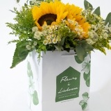 Rama de Girasol y Eucalipto (2)