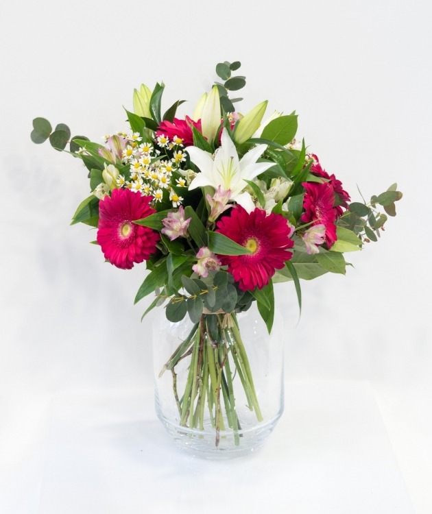 Fleurs à Lisbonne - Ramo de Gerberas y Lirios (2)