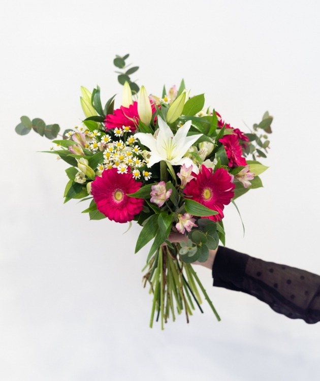 Fleurs à Lisbonne - Ramo de Gerberas y Lirios (3)