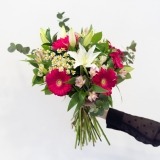 Bouquet of Gerberas and Lilies (3)