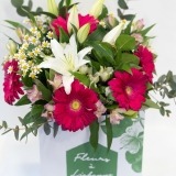 Bouquet of Gerberas and Lilies (4)