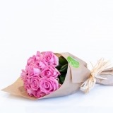 Set mit rosa Rosen (1)