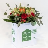 Fleurs à Lisbonne - Ramo de Rosas Vermelhas e Orquídeas Verdes 1 Thumb
