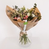 Fleurs à Lisbonne - Country Bouquet with  Roses of Santa Teresa and Gerberas 3 Thumb