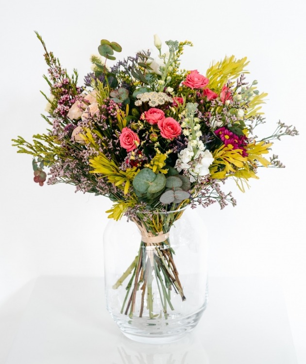 Fleurs à Lisbonne - Landschaftlicher Rosenstrauß von Santa Teresinha (2)