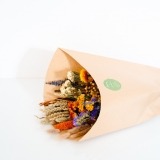 Bouquet of Dried Orange Flowers (1)
