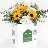 Bouquet of Sunflowers and White Daisies (1)
