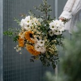 Bouquet of Sunflowers and White Daisies (8)