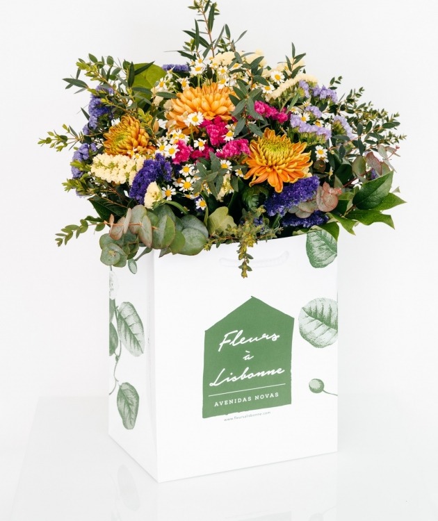Fleurs à Lisbonne - Ramo Campestre Laranja (1)